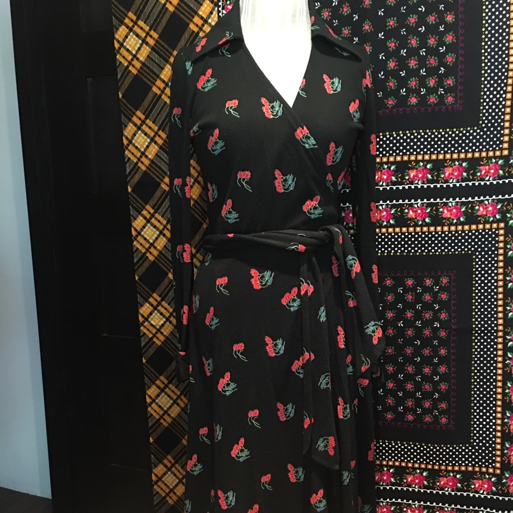 True Vintage DVF wrap dress.